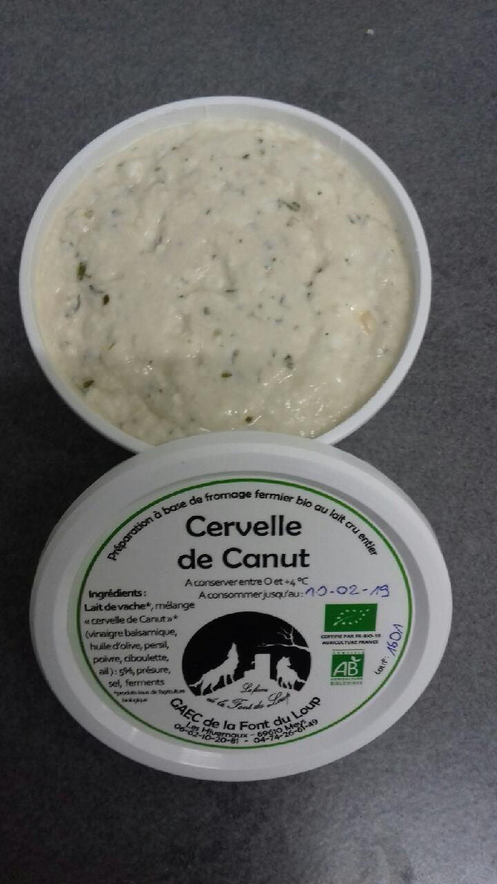 Cervelle de canut, pot 350-380gr bio à Lyon Rhône (69)