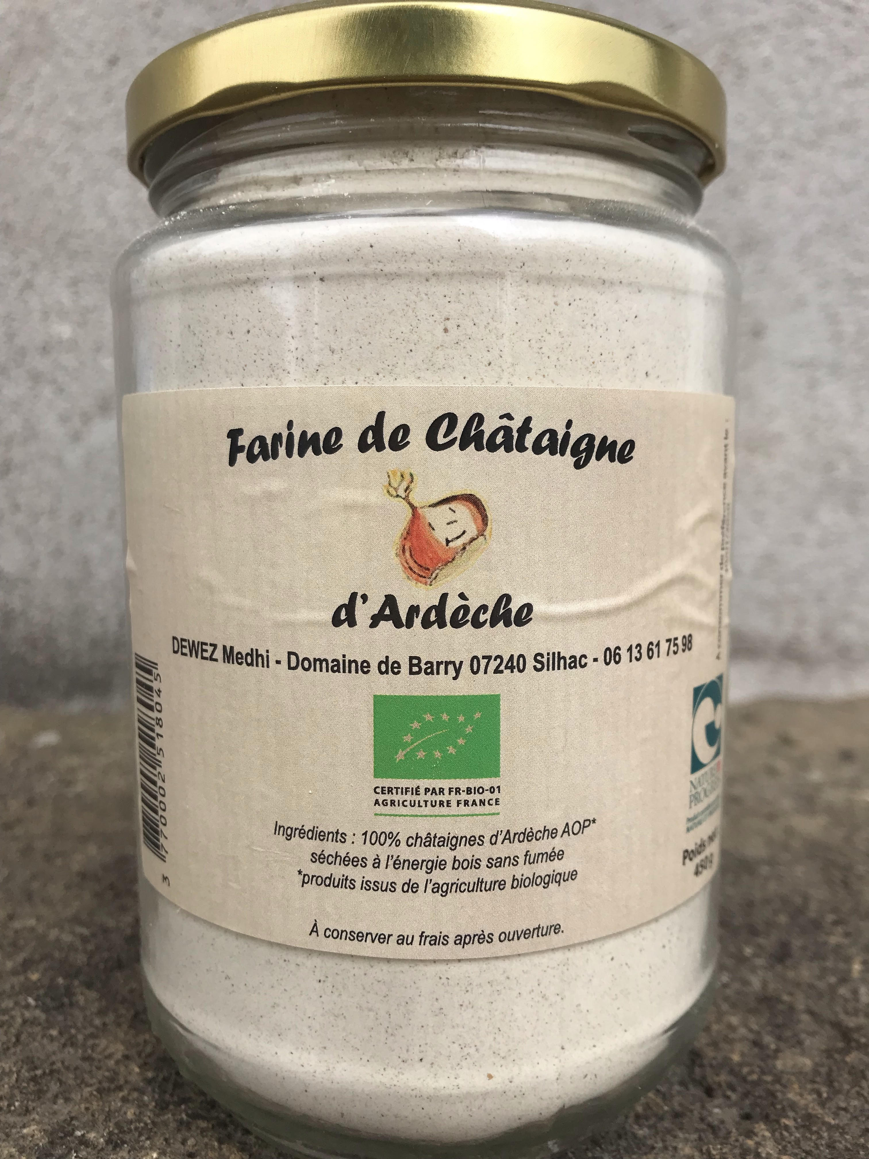 Farine de Châtaigne Bio